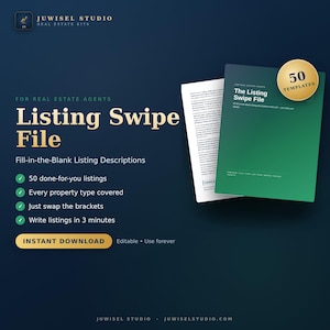Real Estate Listing Description Templates, 50 MLS Copy Examples PDF image 1