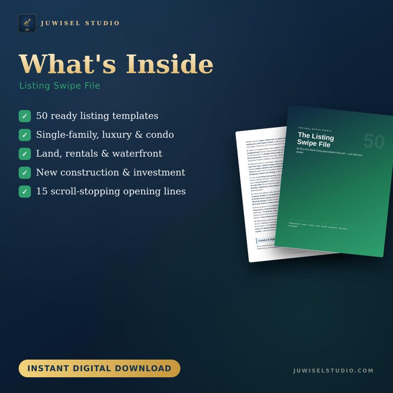 Real Estate Listing Description Templates, 50 MLS Copy Examples PDF image 2