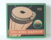 Antique Sock Darner WEBE Stocking Swiss Made NECCHI Sewing Circle