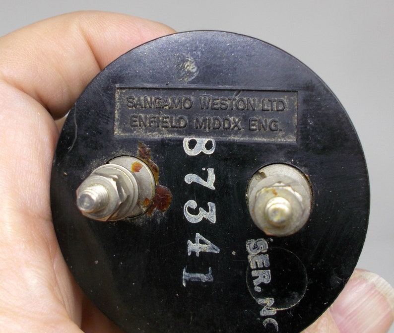 Vintage Weston Radio Frequency RF Thermocouple Type Ammeter Etsy