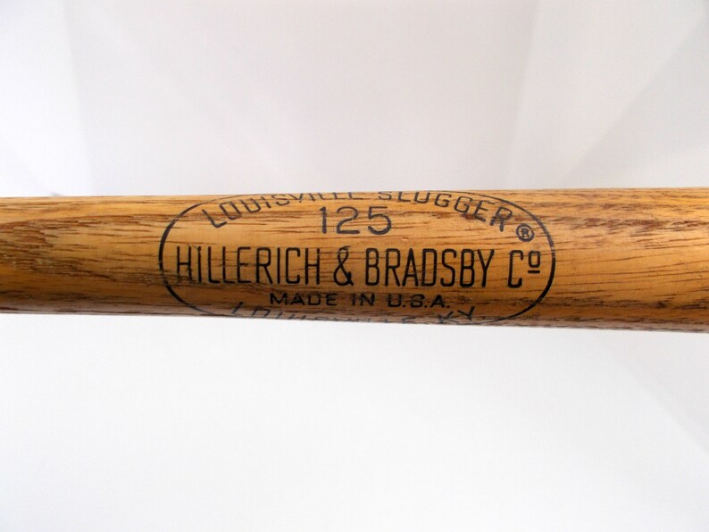 Louisville Slugger Miniature Baseball Bat 125 Hillerich & Etsy