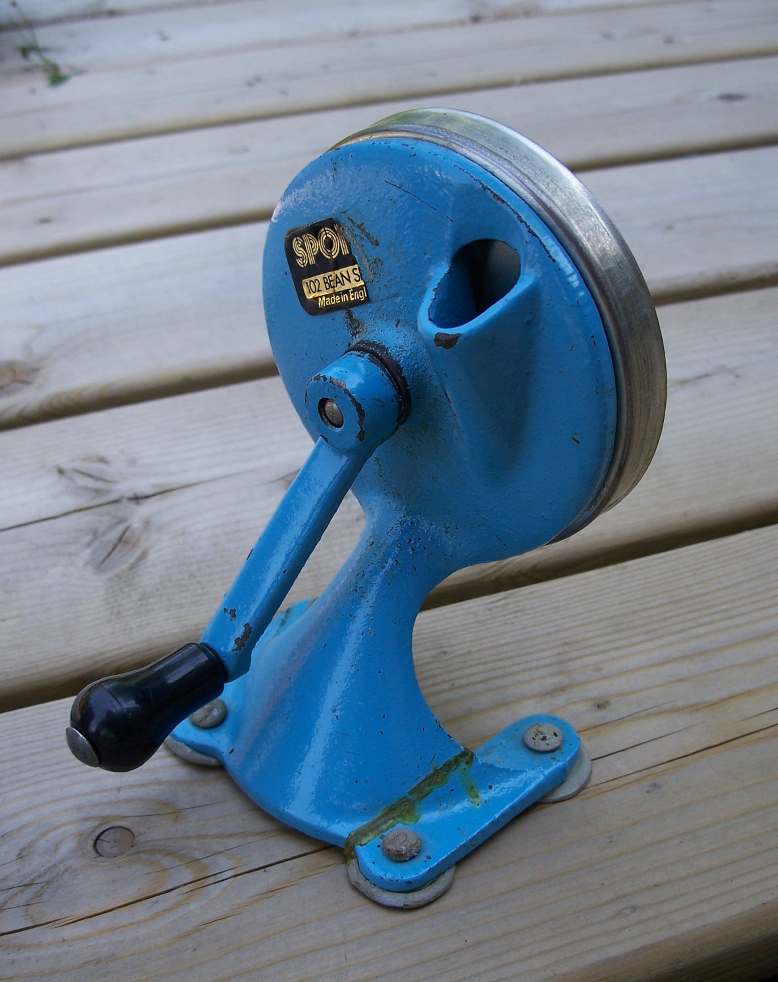 Vintage Spong Bean Slicer Cutter 102 w/ Box Instructions Etsy