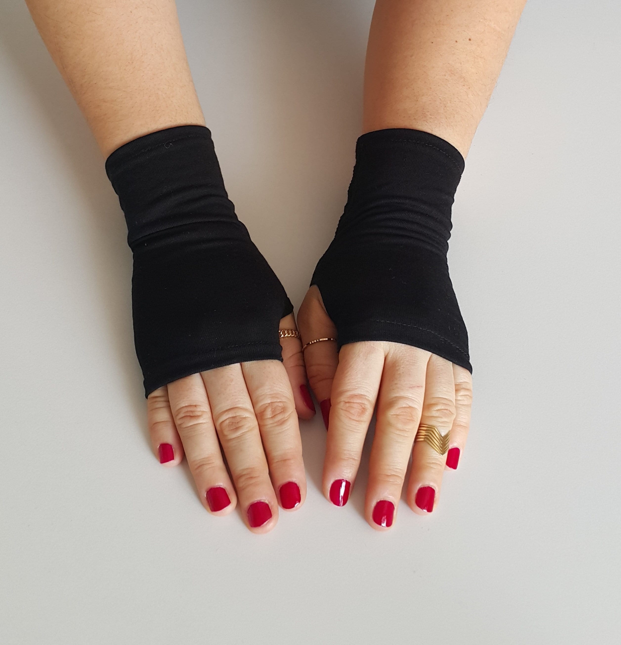 Dahlia Sheer Fingerless Gloves for Ladies