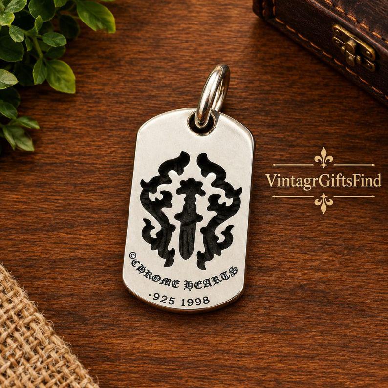 925 Silver Chromehearts Necklace - Etsy