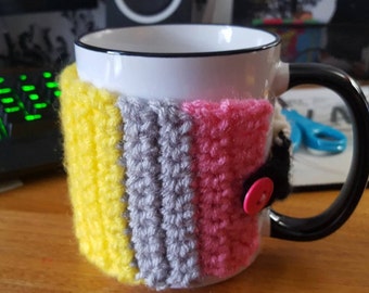 Crochet Pattern Pencil Mug Hug