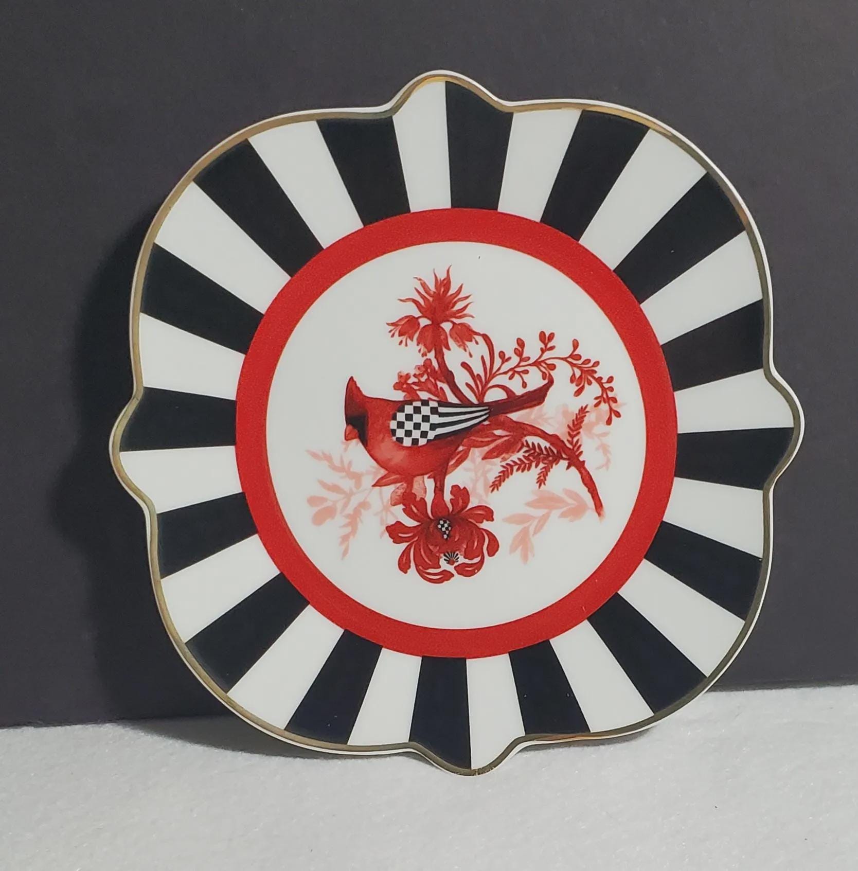 Mackenzie Childs Plate - Etsy