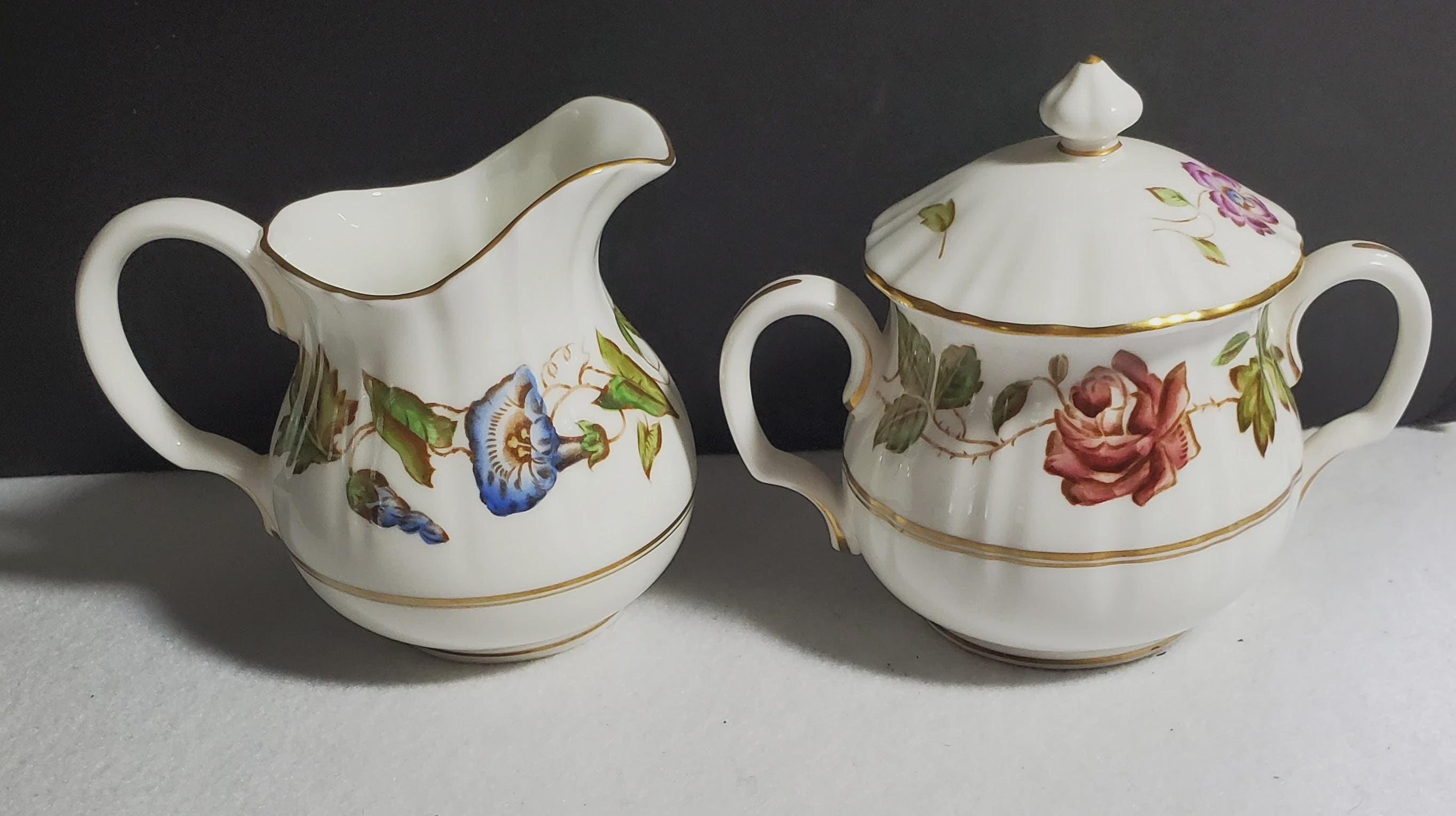 Royal Worcester Sugar Bowl - Etsy