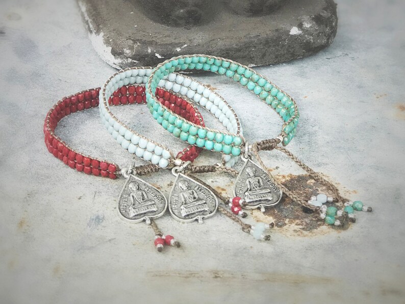 Beaded Yoga Bracelet Yoga Jewelry Etsy