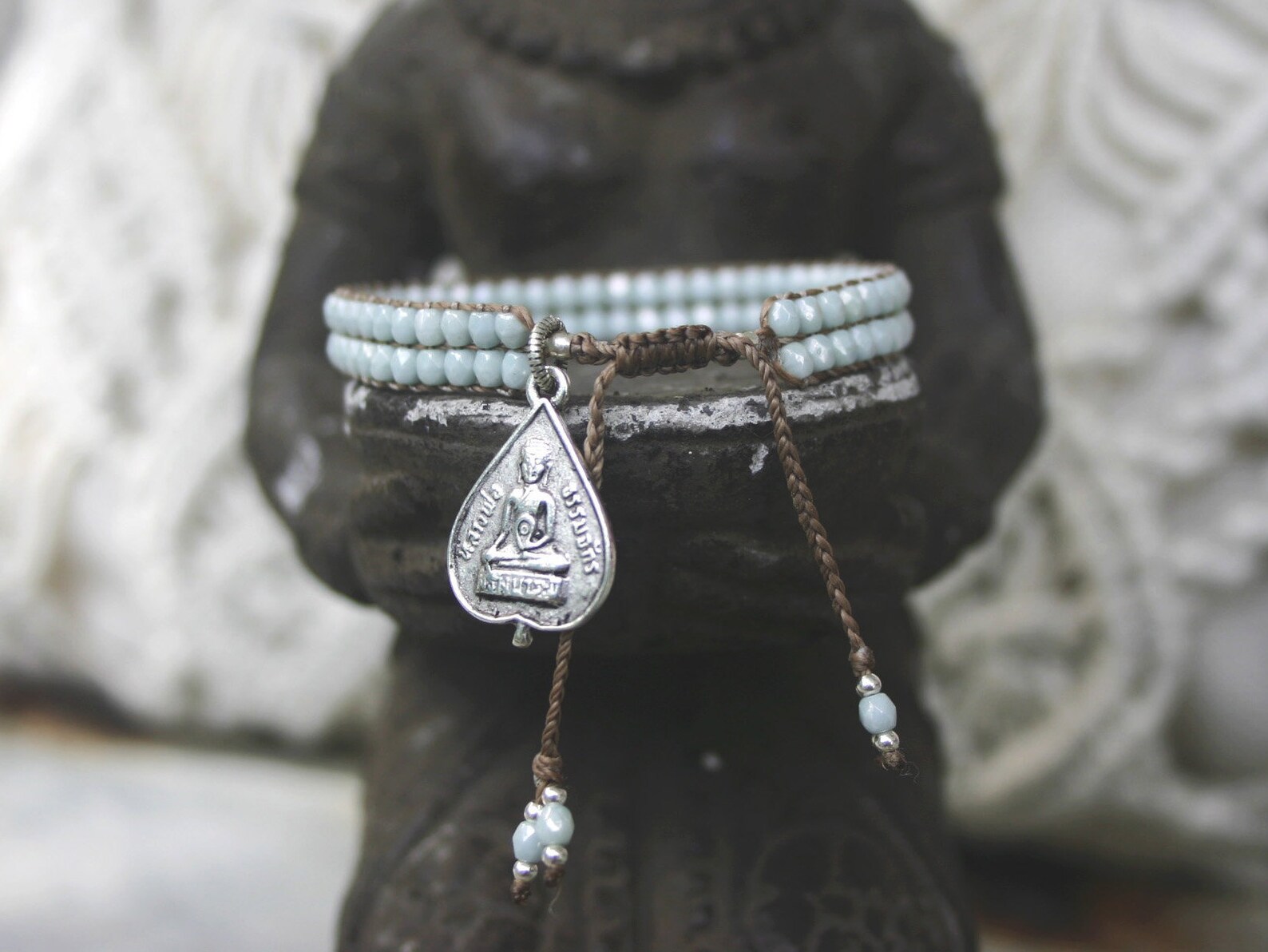 Beaded Yoga Bracelet Yoga Jewelry Etsy