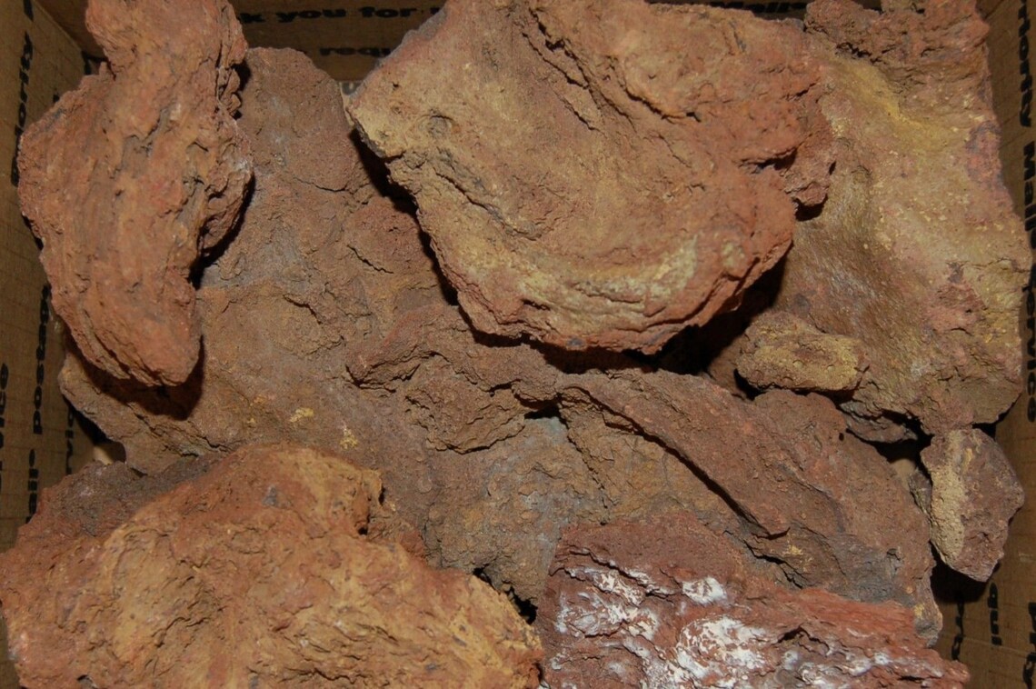 Red Lava Rock Porous Dry Rock Exotic Red DIY Cichlid Cave - Etsy