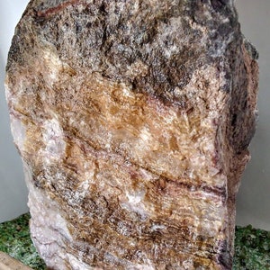 Aquarium #Rock #Pillar XL #Natural #Pink, Tan and #White Travertine #Stone #TR11