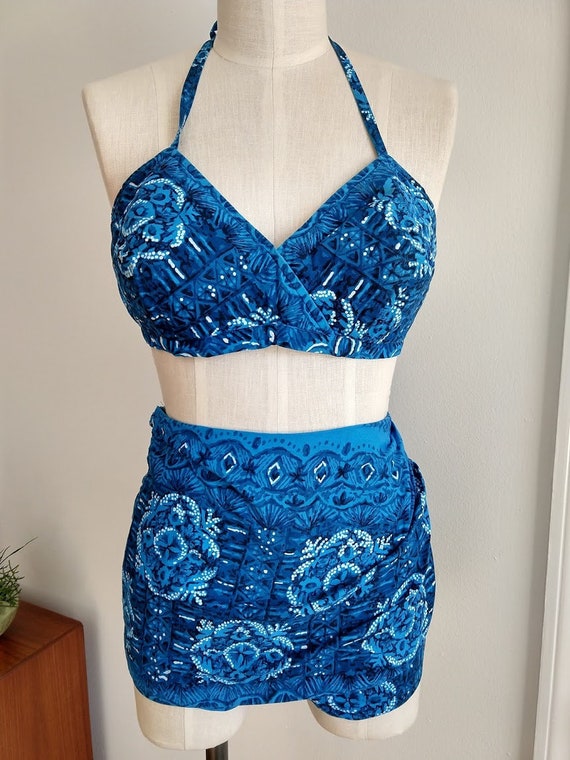 1950s Hawaiian Sarong Bikini - S/M