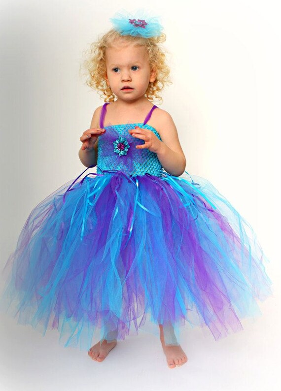 Items similar to Fairy Flower Girl Tutu Dress--toddler sizes on Etsy