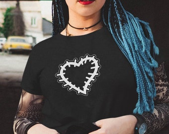 Unisex Shirt, Heart Shirt, I Love You Shirt, Heartbreak T-Shirt, Love Apparel, Couple Shirts, Heartache Shirts, Gothic Apparel, Goth Core