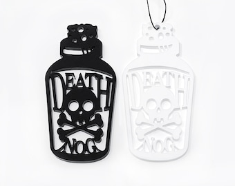 Death Nog Christmas Ornament Acrylic Holiday