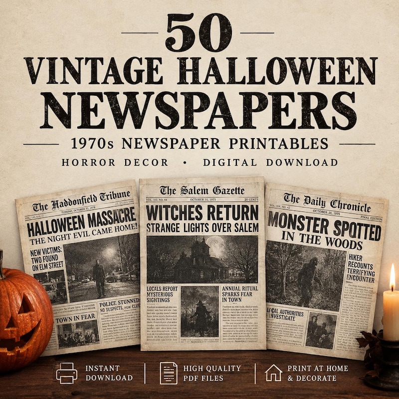 Horror Halloween Pictures - Etsy