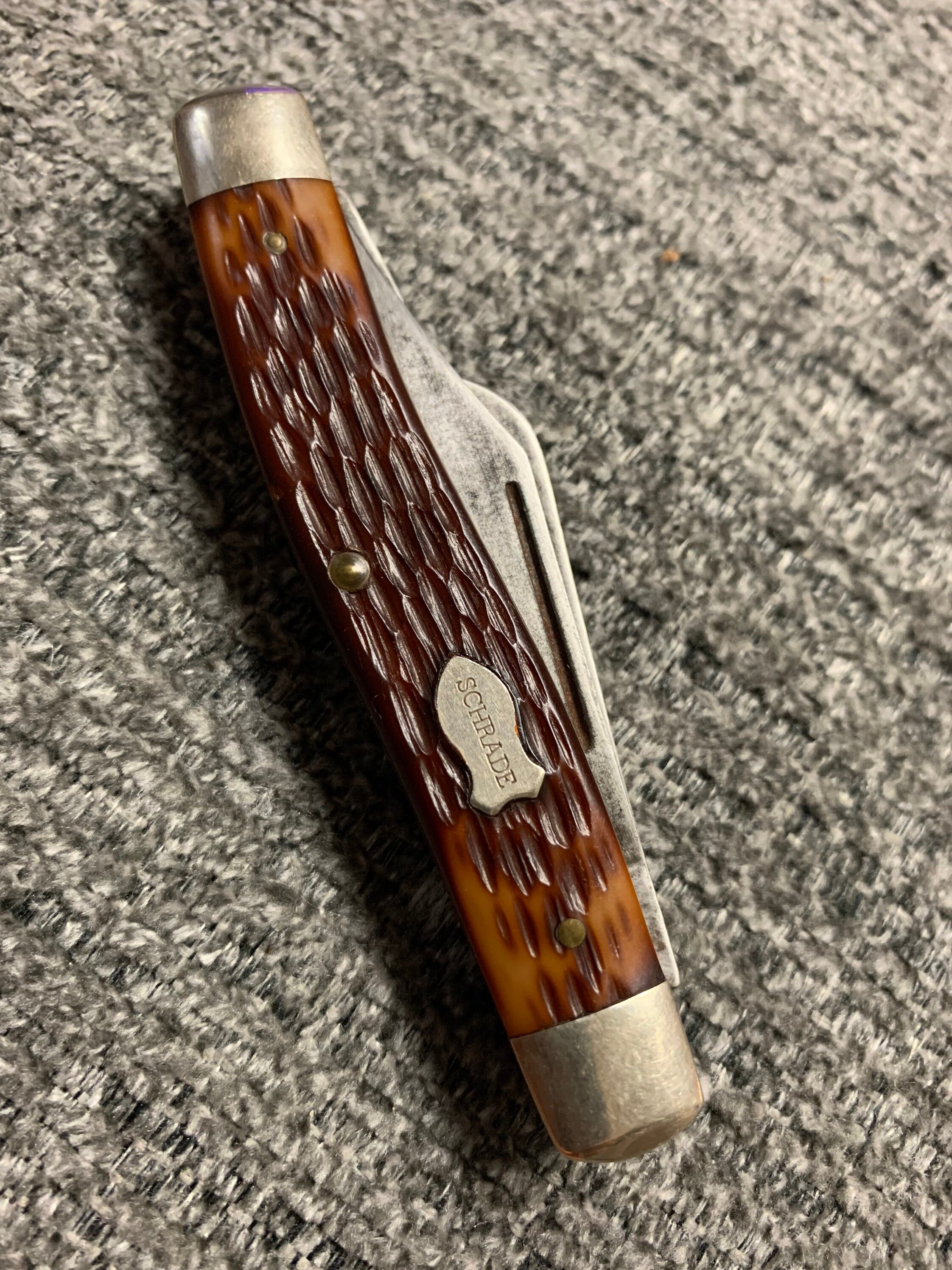 19732004 Schrade NY USA 3 blade folding pocket knife 881 Etsy