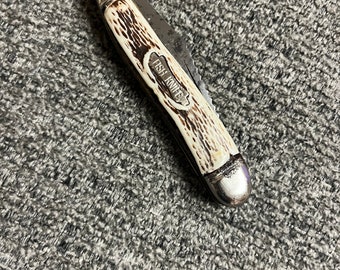 1950’s60’s Jowika Republic Ireland 2blade folding pocket fish knife 4 1/4”/fishing/hunting