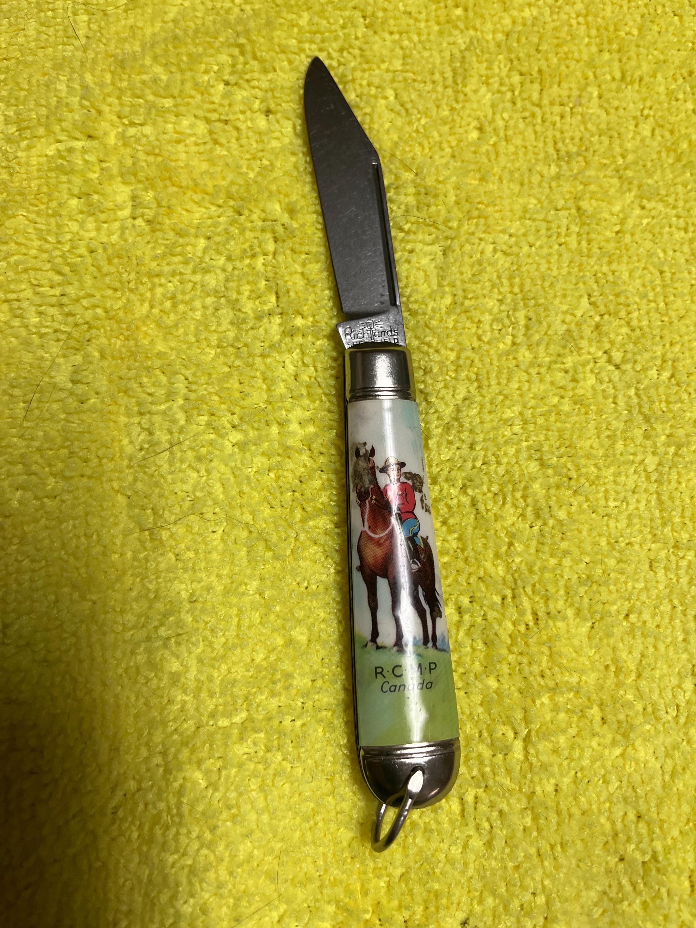 1950's Richlands Sheffield England RCMP Single Blade Folding