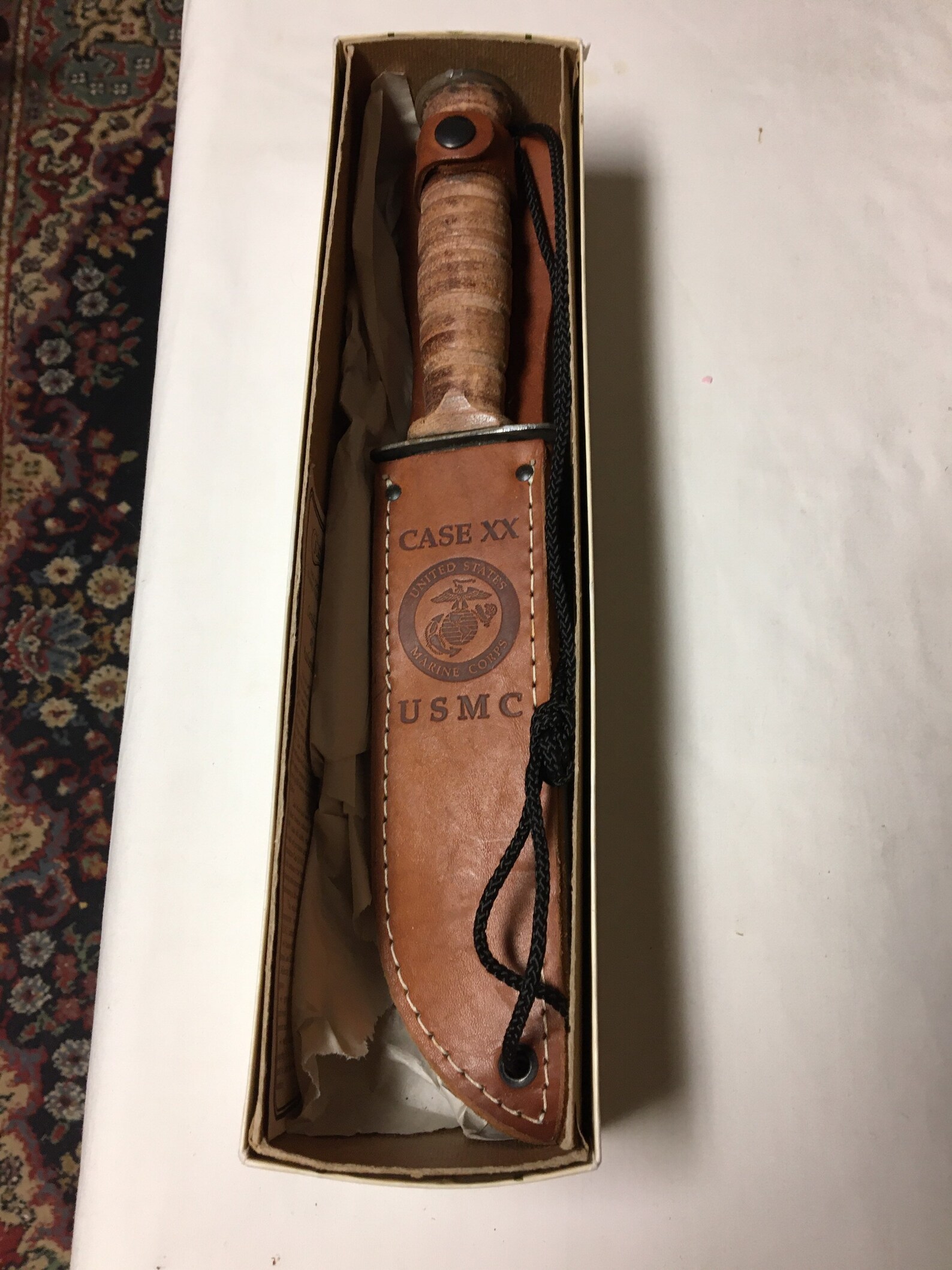 M.I.B.1992 Case XX USMC Limited Edition Collectible Fixed Etsy