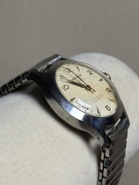 Vintage 1950s Geneve 17 Jewels Mechanical Watch Swiss… - Gem