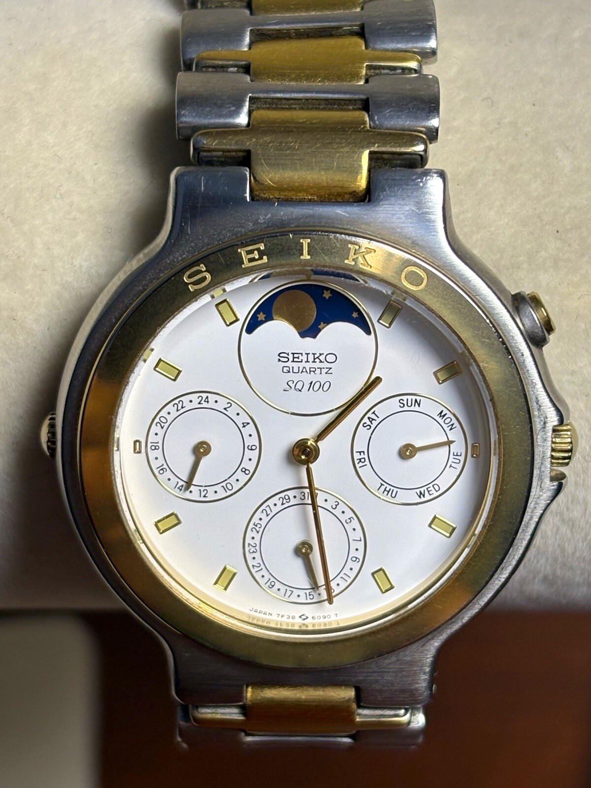 Seiko Sq100 - Etsy Canada