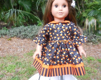 Debs BLACK Fancy Party Dress Floral Netting Doll Clothes For 18" American Girl 