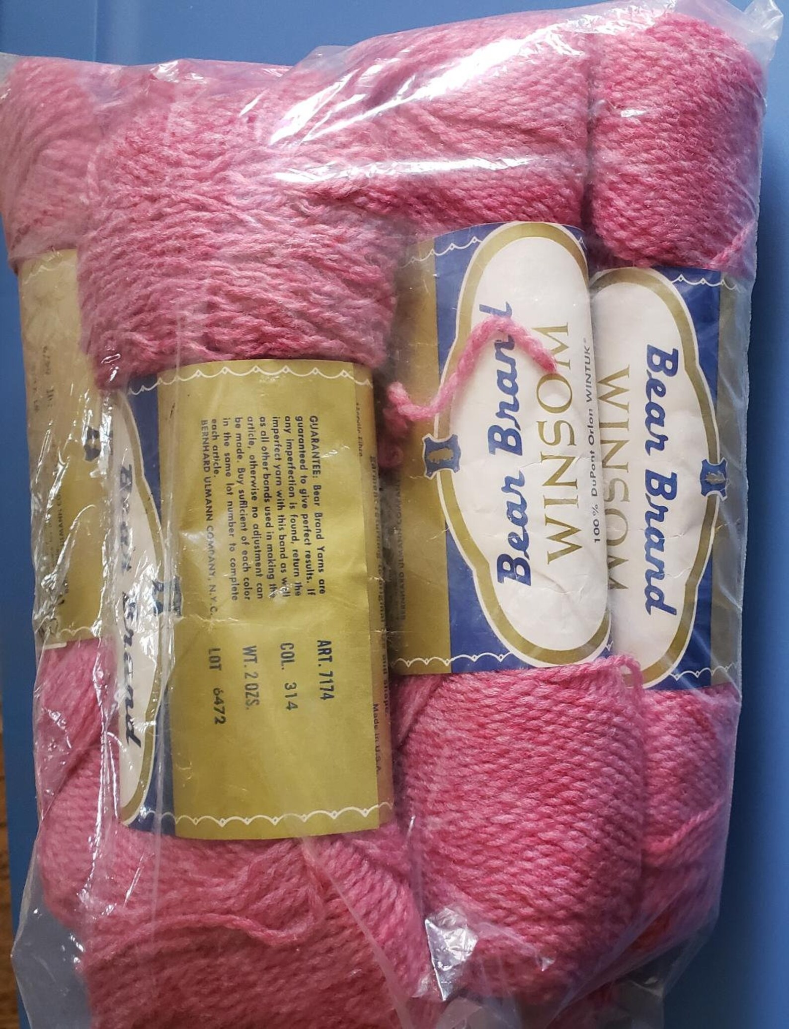 Winsom Bear Brand Yarn 2oz Skeins Etsy