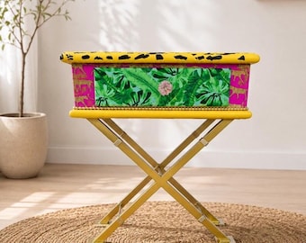 Boho table, side table, maximalist table