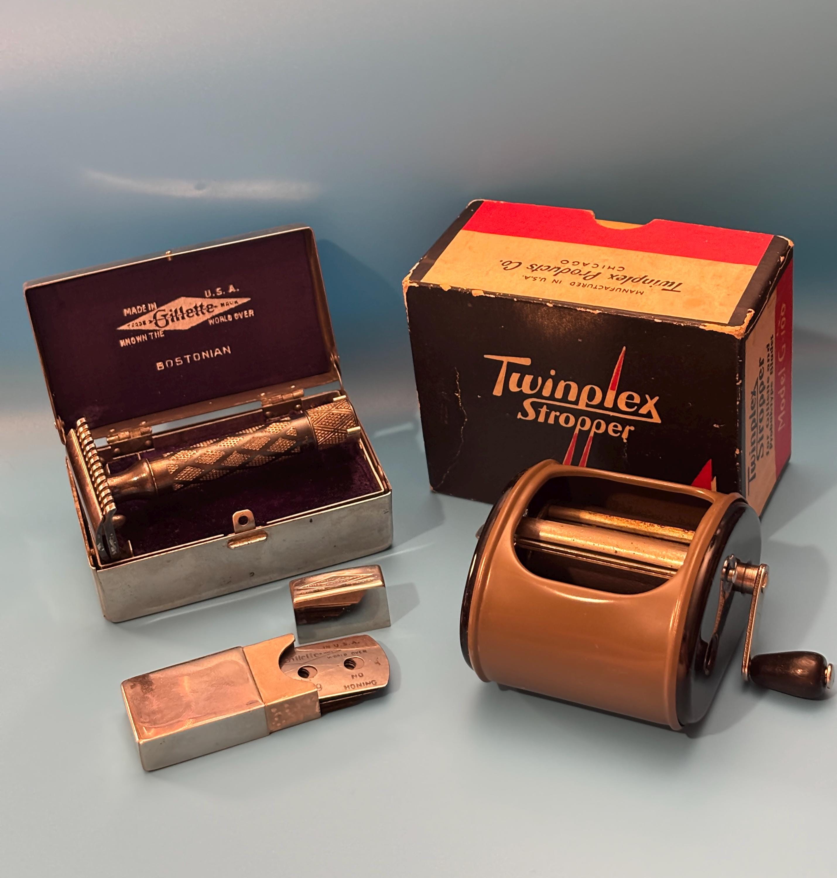 Gillette Bostonian Safety Razor - Etsy