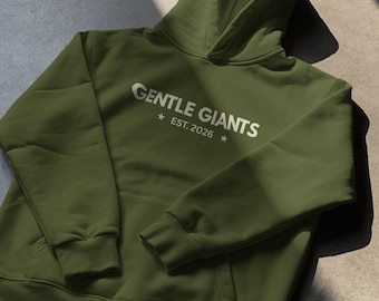 Belgian Malinois Hoodie, Gentle Giants Dog Lover Gift, Vintage Graphic Sweatshirt
