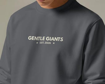 Belgian Malinois Sweatshirt, Gentle Giants Dog Lover Apparel (Cotton-Poly Blend)
