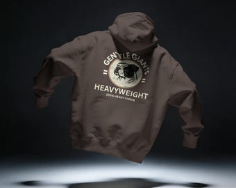American Bulldog Hoodie, Gentle Giants Heavyweight Sweatshirt, Dog Lover Gift