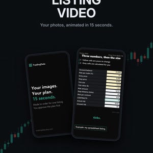 Custom Etsy Listing Video, 15 Second Animated Product Video for Digital Downloads, Spreadsheets, Printables