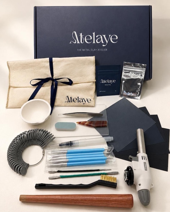 Silver Clay Ring Starter Kit – 999 Fine Silver Jewelry Crafting Set (Beginner)