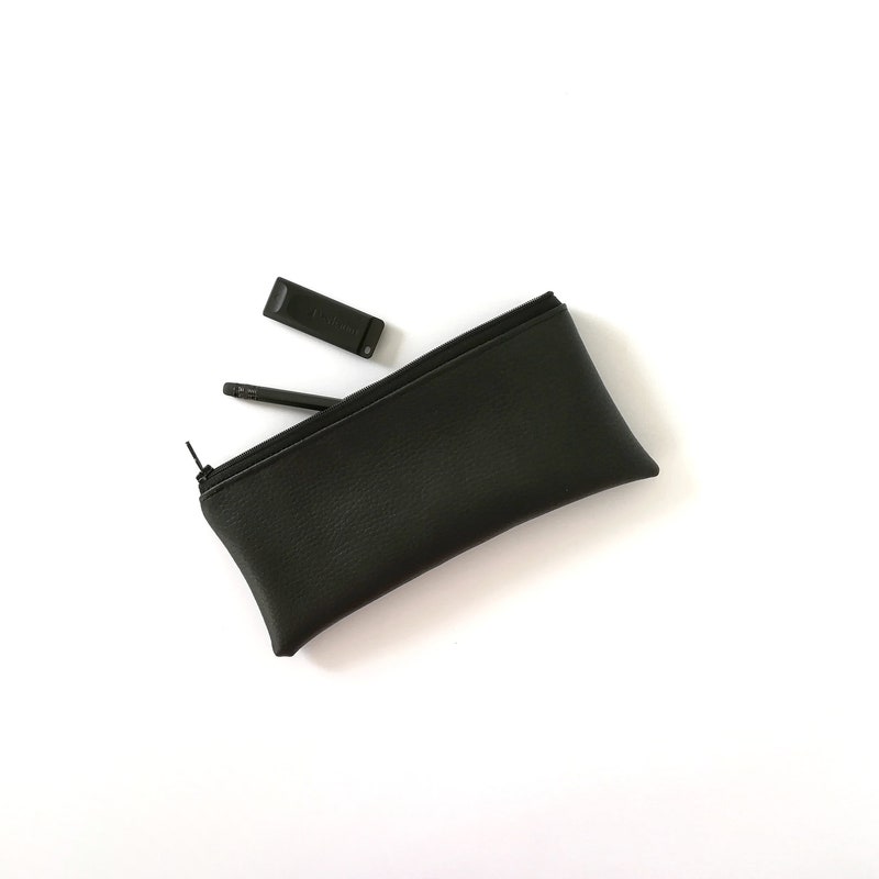 Black Pencil Case Etsy