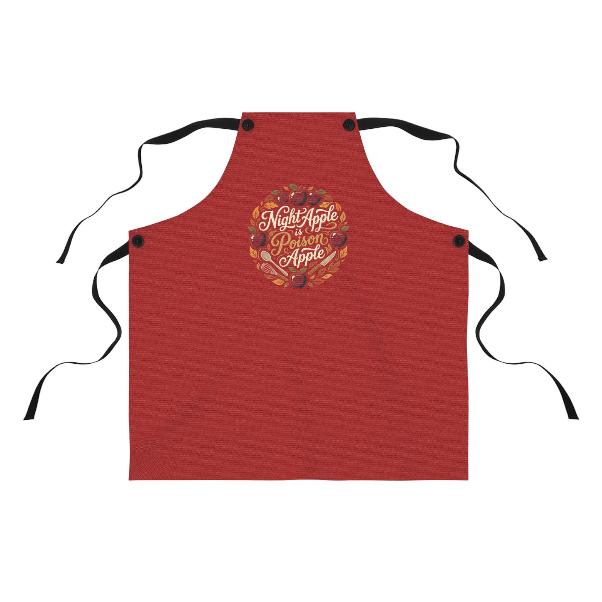Apple Themed Apron - Etsy