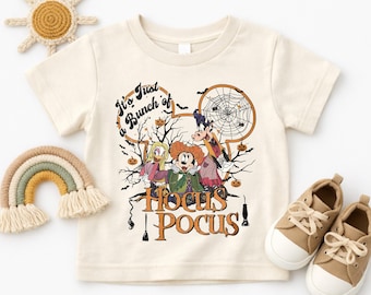 Hocus Pocus Toddler Shirt, Disney Halloween Kids Tee, Sanderson Sisters TShirt, Minnie Halloween Shirt, Witchy Halloween Kids Tee