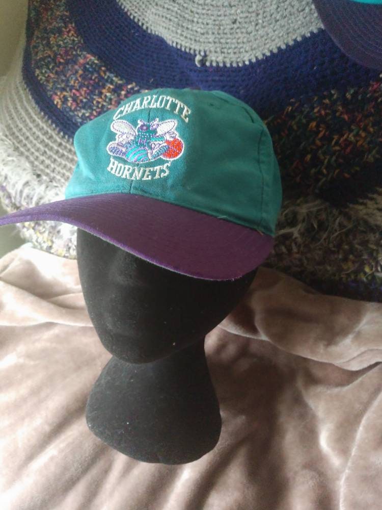 Vintage Charlotte Hornets Patch Winter Hat 