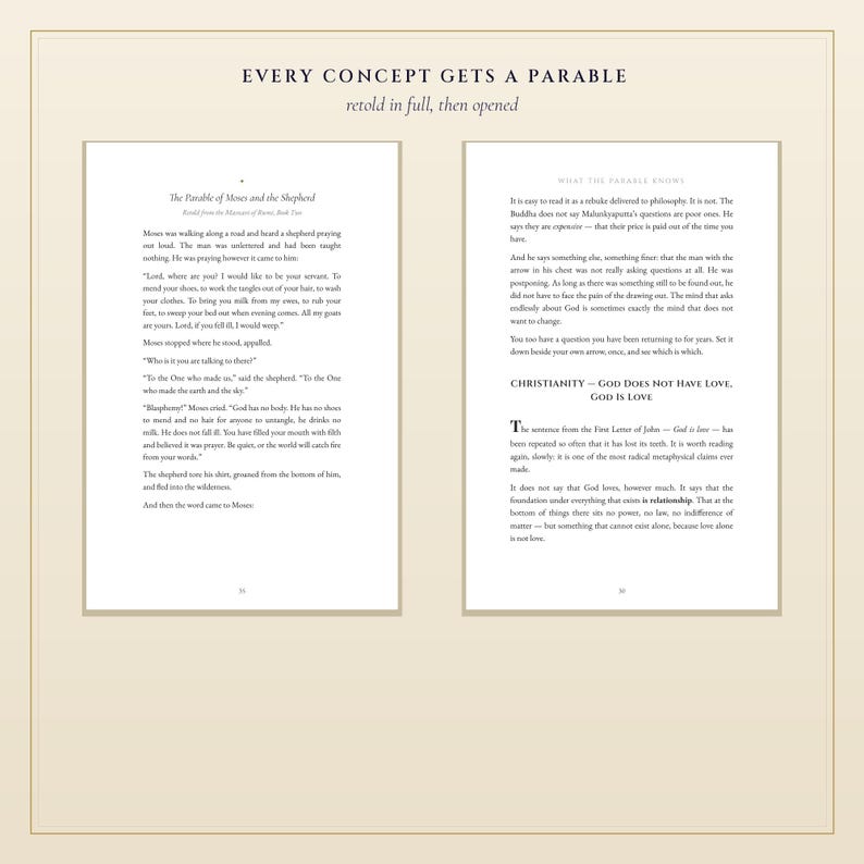 The Immortal Light - Teacher's Edition Printable Book - multi panel wall art set hung in a room, mockup 3