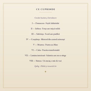 Lumina Nemuritoare - Romanian Spiritual Book PDF - multi panel wall art set hung in a room, mockup 2