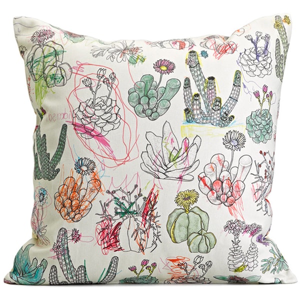 Picturebook West Coast Succulents Cushion Cover