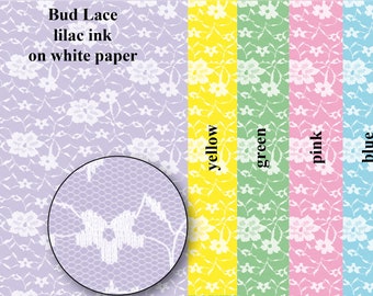 20 Bud Lace Backing paper