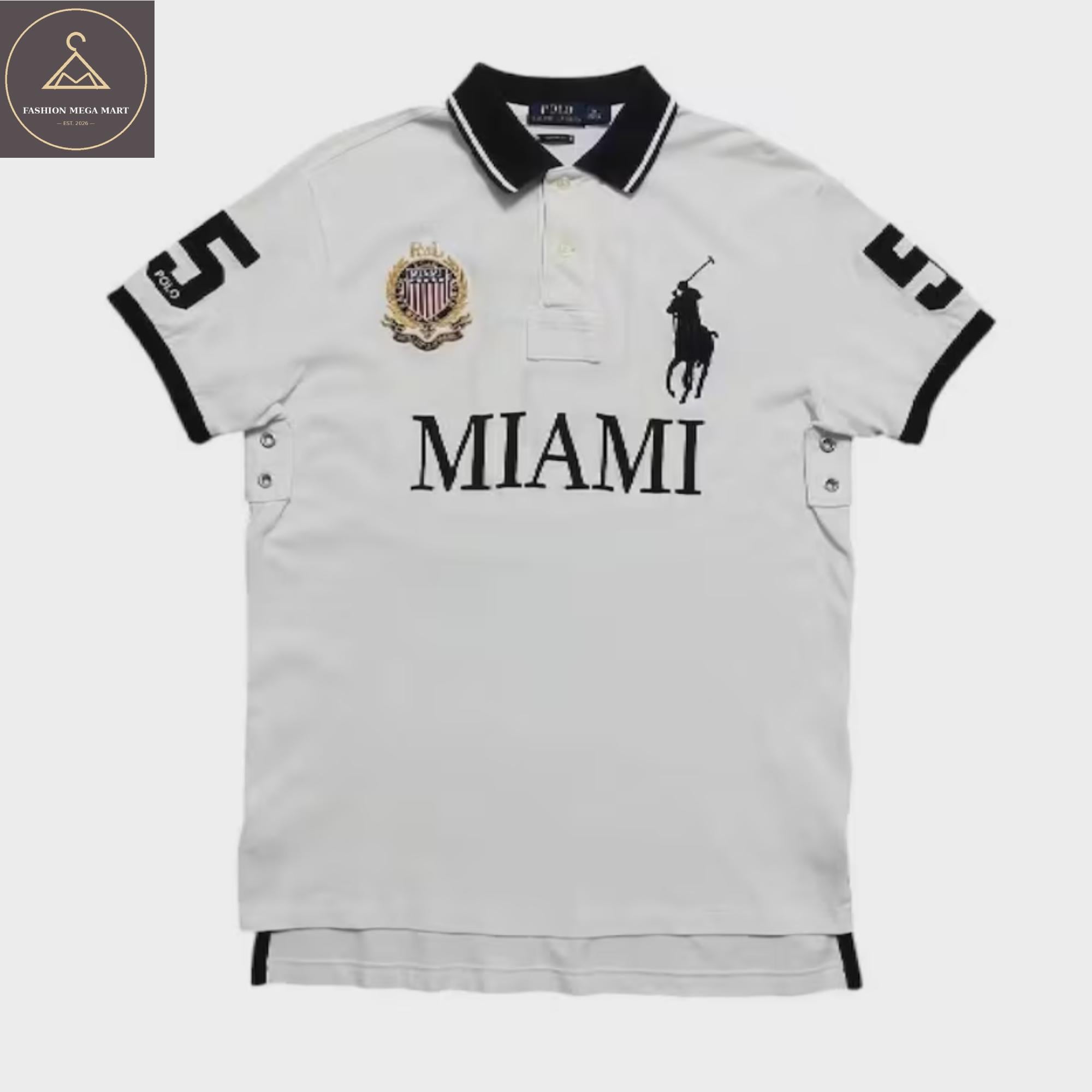 POLO RALPH LAUREN MIAMI ポロシャツ Ralph Lauren Miami Polo - Etsy