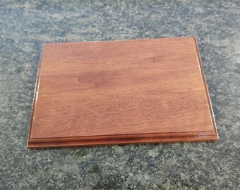 Finished Black Walnut Plaque