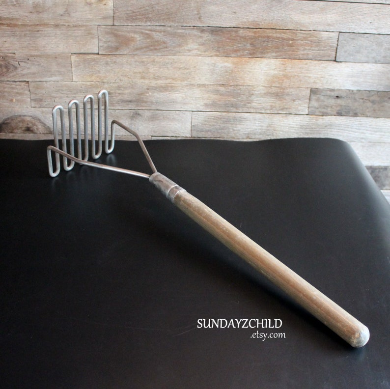 Industrial Potato Masher Huge Kitchen Utensil School Etsy
