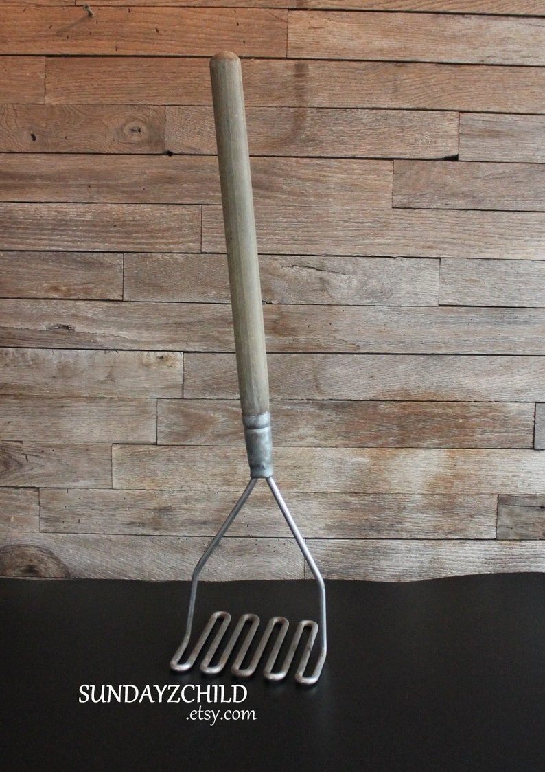 Industrial Potato Masher Huge Kitchen Utensil School Etsy