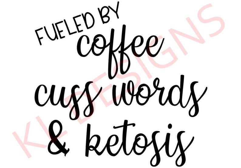 Download Clip Art Instant Download Digital Download Water Bottle Funny Cricut Silhouette Coffee Keto Quote Svg Art Collectibles