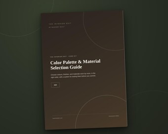 カラーパレットと素材選択ガイド