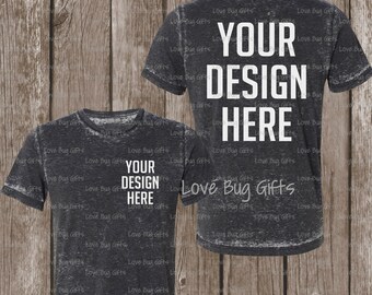 Download Tshirt Mock Up Acid Wash Gray Adult Unisex Short Sleeve Shirt Add Your Design Instant Download Imac Free Psd Mockups Today Yellowimages Mockups